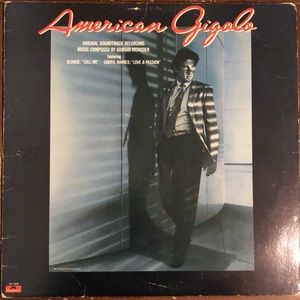 American Gigolo Original Soundtrack Vinyl Lp '80